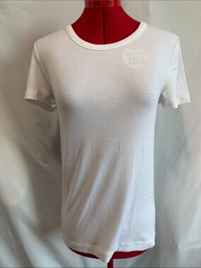 Amazon Essentials White Short Sleeve Crewneck Tee